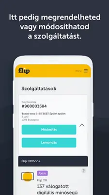 Flip alkalmazás android App screenshot 0