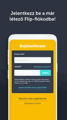 Flip alkalmazás android App screenshot 2
